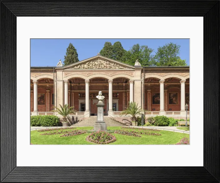 Framed Print : The Trinkhalle, Colonnade, Kurgarten park, Baden-Baden, Black Forest, Baden-Wurttemberg, Germany Framed Print : The Trinkhalle, Colonnade, Kurgarten park, Baden-Baden, Black Forest, Baden-Wurttemberg, Germany