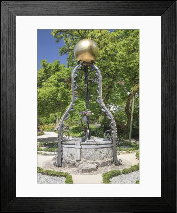 Framed Print : Katz'sche Garten, baroque, garden, Gernsbach, Murgtal Valley, Black Forest, Baden-Wurttemberg, Germany Framed Print : Katz'sche Garten, baroque, garden, Gernsbach, Murgtal Valley, Black Forest, Baden-Wurttemberg, Germany