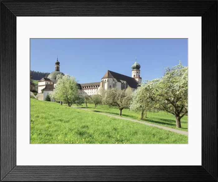 Framed Print : St. Trudpert Monastery, Munstertal Valley, Southern Black Forest, Baden-Wurttemberg, Germany Framed Print : St. Trudpert Monastery, Munstertal Valley, Southern Black Forest, Baden-Wurttemberg, Germany