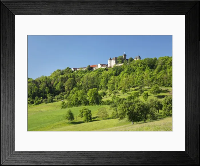 Framed Print : Waldenburg castle, Waldenburg, Hohenlohe, Baden-Wurttemberg, Germany Framed Print : Waldenburg castle, Waldenburg, Hohenlohe, Baden-Wurttemberg, Germany