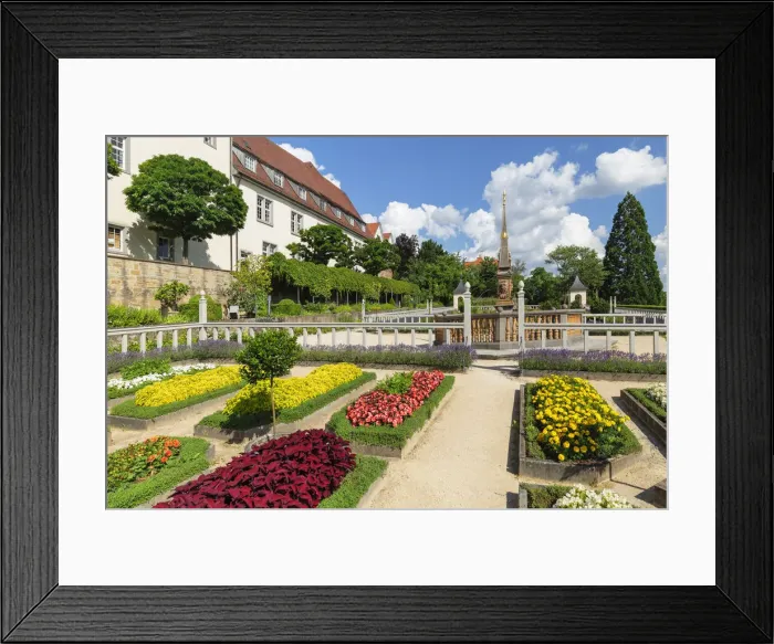 Framed Print : Pomeranzengarten yard at Leonberg Castle, Leonberg, Baden-Wurttemberg, Germany Framed Print : Pomeranzengarten yard at Leonberg Castle, Leonberg, Baden-Wurttemberg, Germany