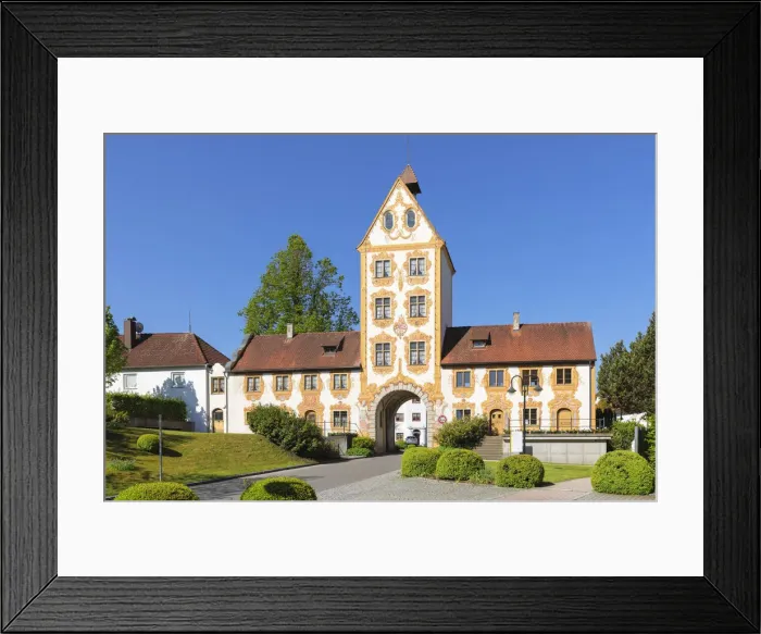 Framed Print : Upper gate at the monastery, Rot an der Rot, Upper Swabian Baroque Road, Upper Swabia, Baden-Wurttemberg, Germany Framed Print : Upper gate at the monastery, Rot an der Rot, Upper Swabian Baroque Road, Upper Swabia, Baden-Wurttemberg, Germany