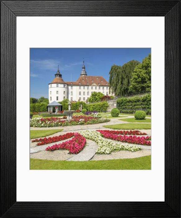 Framed Print : Langenburg Castle, Langenburg, Jagsttal Valley, Hohenlohe, Baden-Wurttemberg, Germany