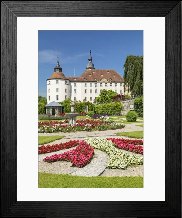 Framed Print : Langenburg Castle, Langenburg, Jagsttal Valley, Hohenlohe, Baden-Wurttemberg, Germany
