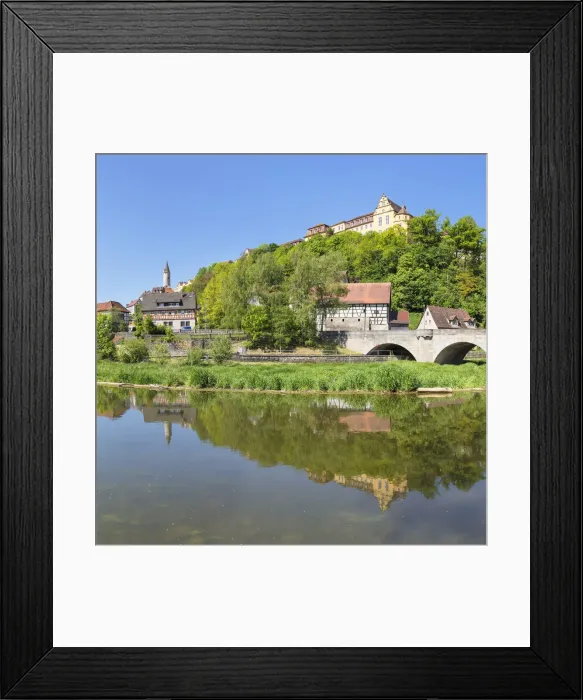 Framed Print : Kirchberg Castle, Kirchberg an der Jagst, Jagsttal Valley, Hohenlohe, Baden-Wurttemberg, Germany Framed Print : Kirchberg Castle, Kirchberg an der Jagst, Jagsttal Valley, Hohenlohe, Baden-Wurttemberg, Germany