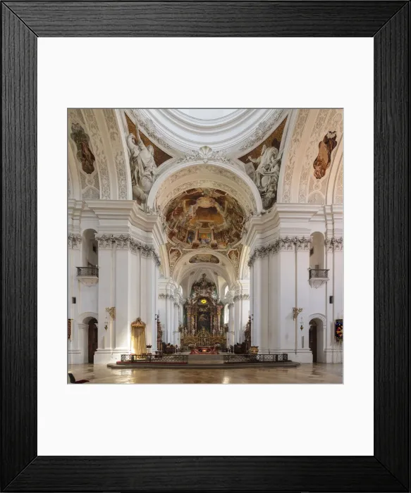 Framed Print : Monastery church Basilica St. Martin, Weingarten, Upper Swabian Baroque Road, Upper Swabia, Baden-Wurttemberg, Germany Framed Print : Monastery church Basilica St. Martin, Weingarten, Upper Swabian Baroque Road, Upper Swabia, Baden-Wurttemberg, Germany