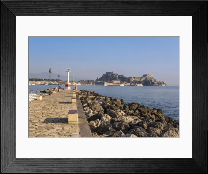 Framed Print : Corfu Town, Corfu, Ionian Islands, Greece Framed Print : Corfu Town, Corfu, Ionian Islands, Greece