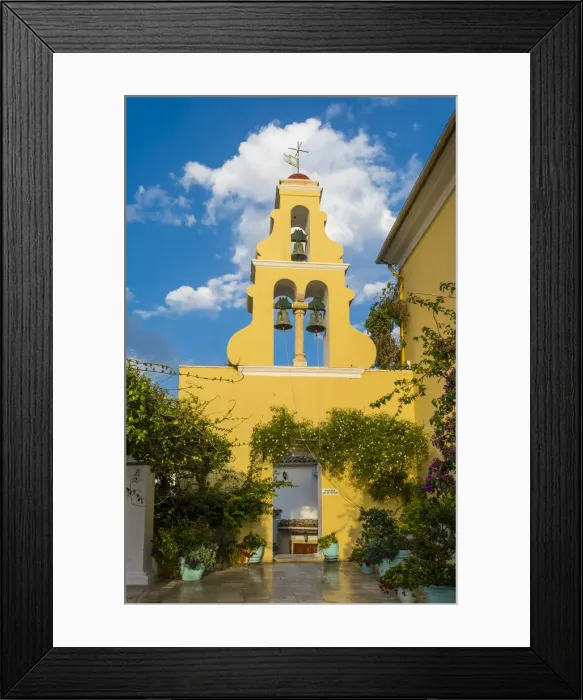 Framed Print : Paleokastritsa Monastery, Palaiokastritsa, Corfu, Ionian Islands, Greece Framed Print : Paleokastritsa Monastery, Palaiokastritsa, Corfu, Ionian Islands, Greece