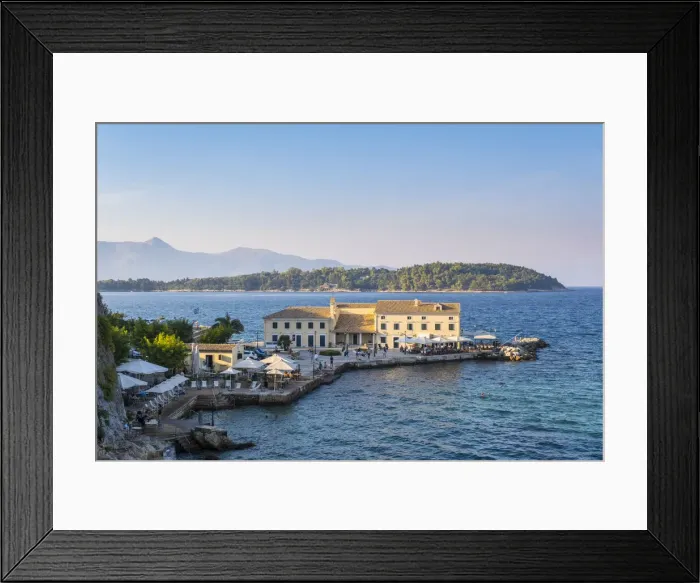 Framed Print : Faliraki, Corfu Town, Corfu, Ionian Islands, Greece Framed Print : Faliraki, Corfu Town, Corfu, Ionian Islands, Greece