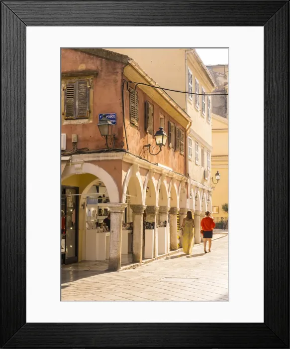 Framed Print : Corfu Town, Corfu, Ionian Islands, Greece Framed Print : Corfu Town, Corfu, Ionian Islands, Greece