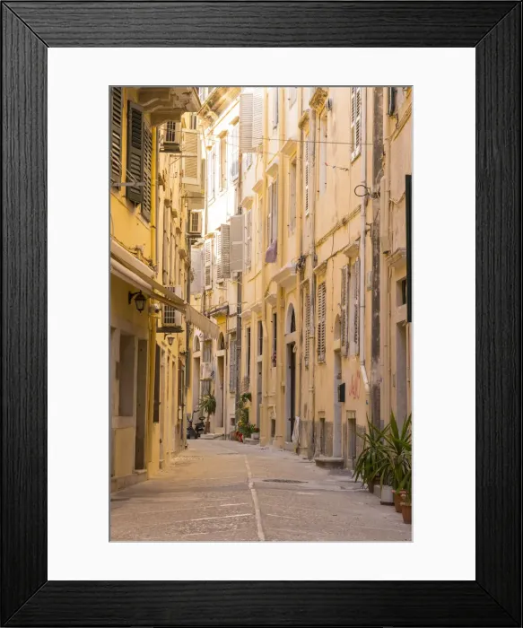 Framed Print : Corfu Town, Corfu, Ionian Islands, Greece Framed Print : Corfu Town, Corfu, Ionian Islands, Greece
