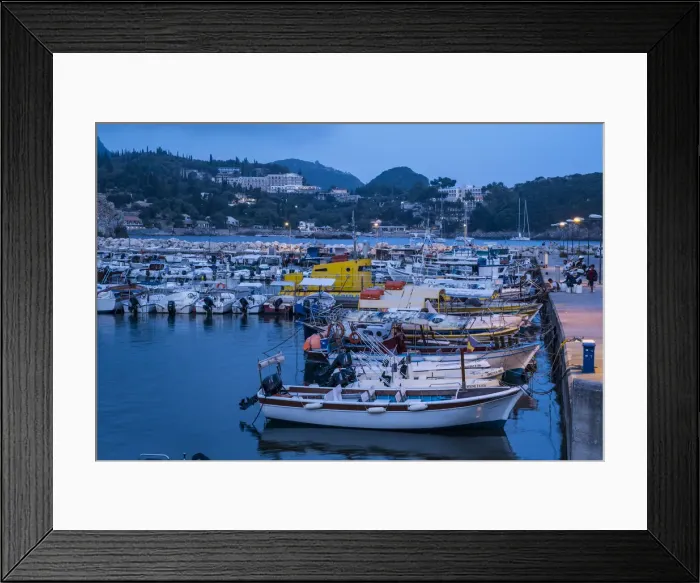 Framed Print : Alipa port, Palaiokastritsa, Corfu, Ionian Islands, Greece Framed Print : Alipa port, Palaiokastritsa, Corfu, Ionian Islands, Greece