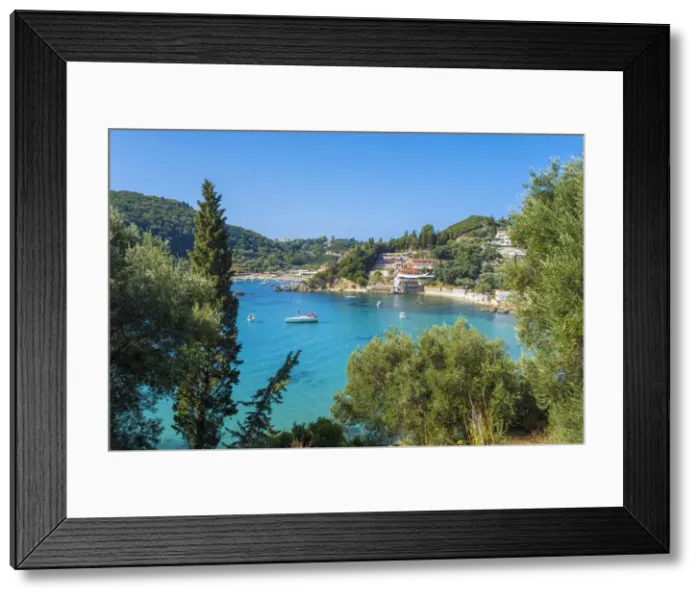 Framed Print : Palaiokastritsa, Corfu, Ionian Islands, Greece