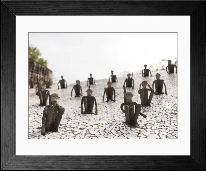 Framed Print : Sculptures at The Rock Garden, Chandigarh, Punjab / Haryana Province, India Framed Print : Sculptures at The Rock Garden, Chandigarh, Punjab / Haryana Province, India