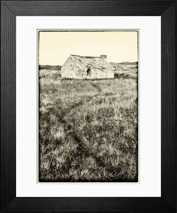 Framed Print : Path to Ruined Cottage, Malin Head, County Donegal, Ireland Framed Print : Path to Ruined Cottage, Malin Head, County Donegal, Ireland