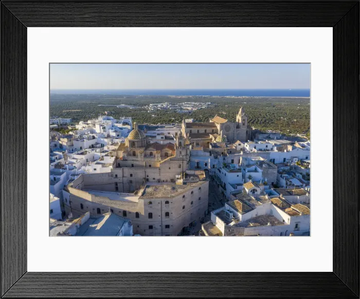Framed Print : Italy. Apulia (Puglia). Itria Valley, Ostuni