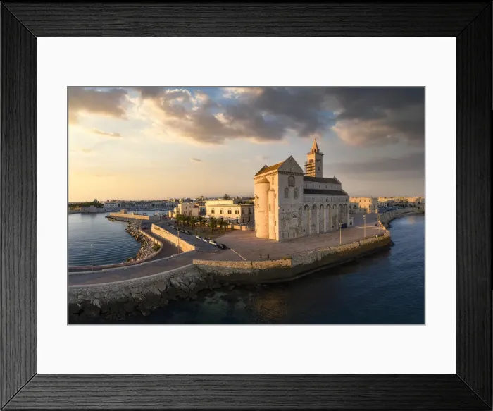 Framed Print : Italy, Apulia (Puglia), Barletta -Andria-Trani Province, Trani town and harbour Framed Print : Italy, Apulia (Puglia), Barletta -Andria-Trani Province, Trani town and harbour