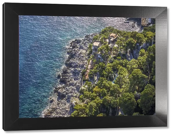View of Marina Piccola, Capri, Gulf of Naples, Campania, Italy