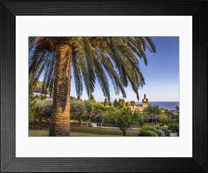 Framed Print : Certosa San Giacomo, Capri, Gulf of Naples, Campania, Italy