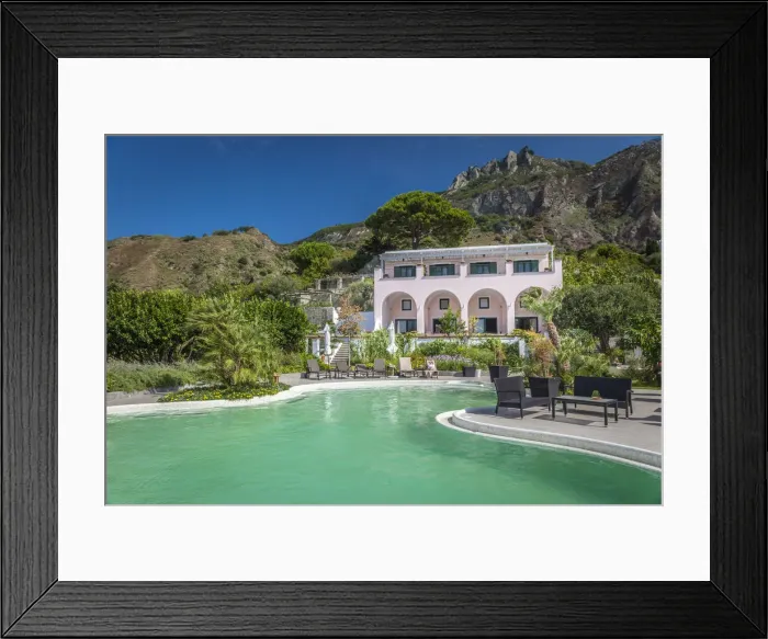 Framed Print : Swimming pool of the Tenuta Del Poggio Antico hotel in Forio, Ischia Island Framed Print : Swimming pool of the Tenuta Del Poggio Antico hotel in Forio, Ischia Island