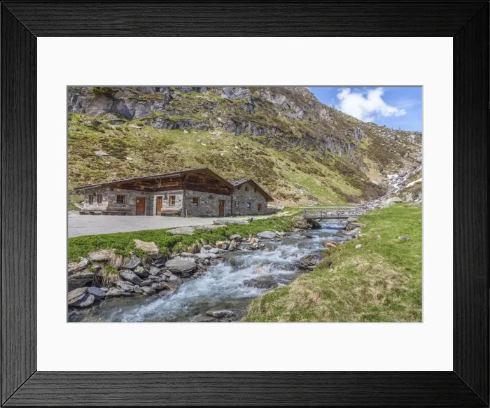 Framed Print : Kehreralm (1, 842 m) in the rear Ahrntal near Kasern, South Tyrol, Italy Framed Print : Kehreralm (1, 842 m) in the rear Ahrntal near Kasern, South Tyrol, Italy