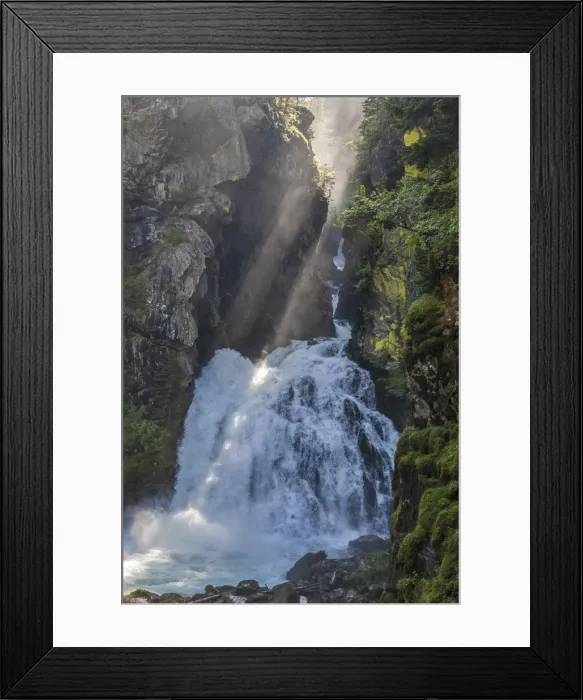 Framed Print : Reinfalle in Reintal, South Tyrol, Italy Framed Print : Reinfalle in Reintal, South Tyrol, Italy