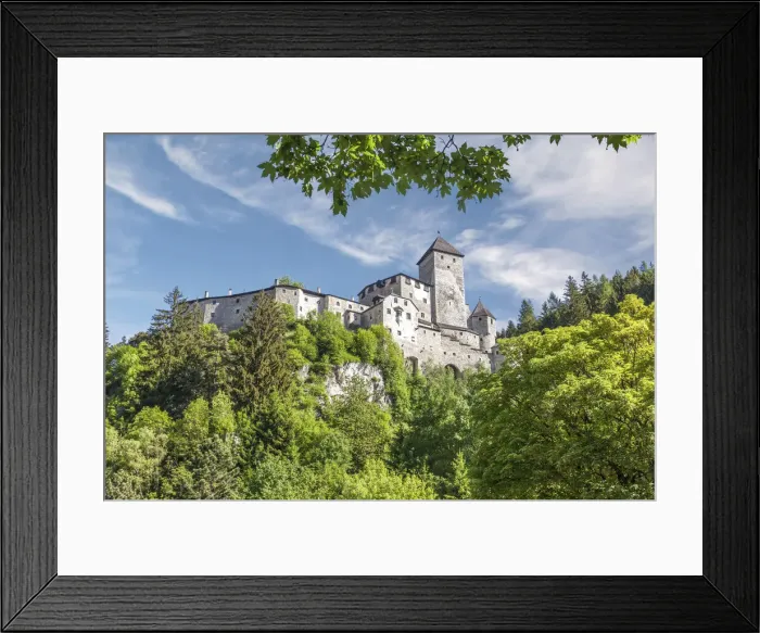 Framed Print : Taufers Castle in Sand in Taufers, South Tyrol, Italy Framed Print : Taufers Castle in Sand in Taufers, South Tyrol, Italy