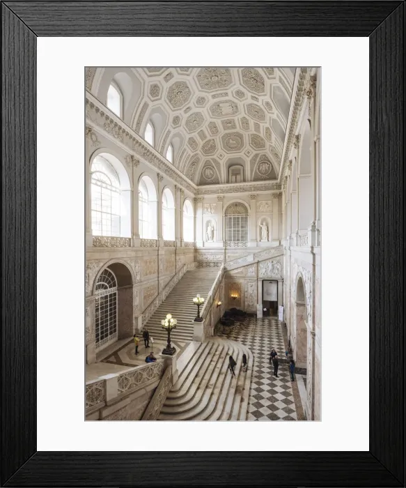 Framed Print : Interior of Palazzo Reale di Napoli, Naples, Italy, Europe Framed Print : Interior of Palazzo Reale di Napoli, Naples, Italy, Europe