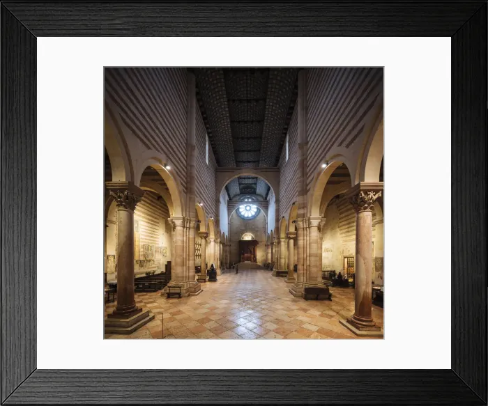 Framed Print : Interior of Basilica di San Zeno Maggiore, Verona, Veneto Province, Italy, Europe Framed Print : Interior of Basilica di San Zeno Maggiore, Verona, Veneto Province, Italy, Europe