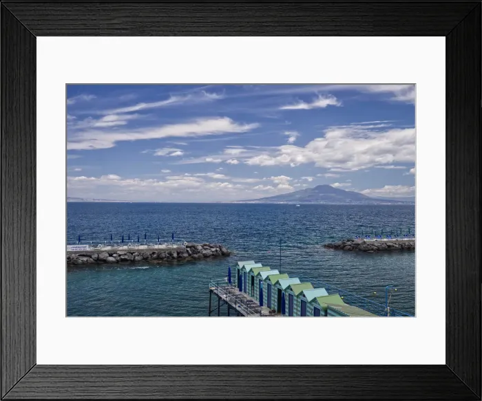 Framed Print : Italia, Italy, Campania. Costa Tirrenica. Napoli district. Penisola di Sorrento Framed Print : Italia, Italy, Campania. Costa Tirrenica. Napoli district. Penisola di Sorrento