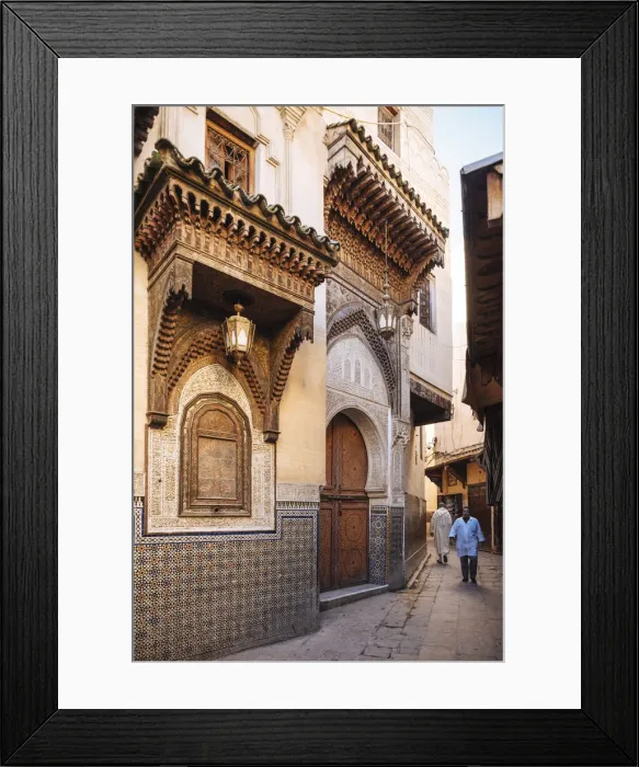 Framed Print : Fes el Bali (Old Fes), Medina, view near Sidi Ahmed Tijani, Fes, Morocco, North Africa Framed Print : Fes el Bali (Old Fes), Medina, view near Sidi Ahmed Tijani, Fes, Morocco, North Africa