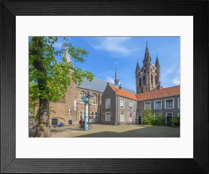 Framed Print : Prinsenhof at Delft, South Holland, The Netherlands Framed Print : Prinsenhof at Delft, South Holland, The Netherlands