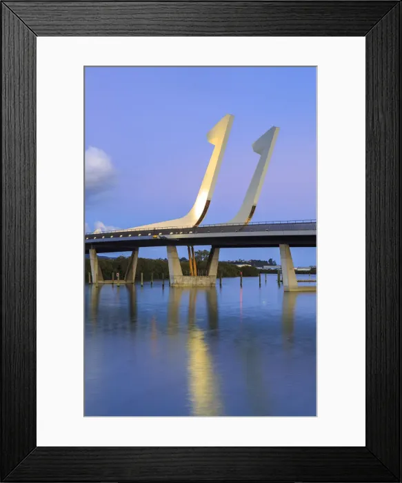 Framed Print : Fish Hook Bridge, Whangarei, Northland, New Zealand Framed Print : Fish Hook Bridge, Whangarei, Northland, New Zealand