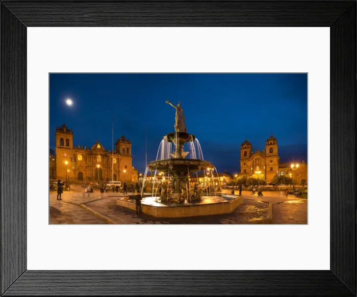 Framed Print : La Catedral, Plaza de Armas, Cusco, Peru Framed Print : La Catedral, Plaza de Armas, Cusco, Peru