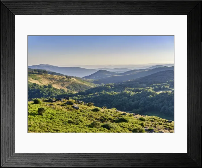 Framed Print : Alvao Nature Park, Tras os Montes. Portugal