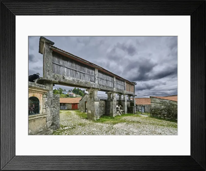 Framed Print : A big granary (espigueiro) to store the corn away from the mice Framed Print : A big granary (espigueiro) to store the corn away from the mice