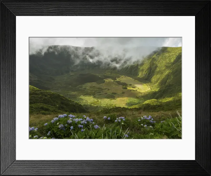Framed Print : Caldeira do Faial. Faial, Azores Islands Framed Print : Caldeira do Faial. Faial, Azores Islands