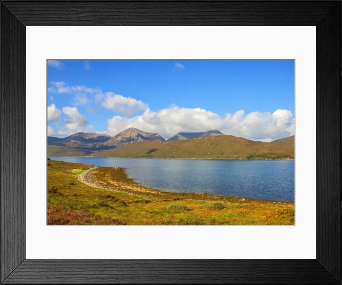 Framed Print : Loch Ainort, Isle of Skye, Inner Hebrides, Highlands, Scotland, Great Britain Framed Print : Loch Ainort, Isle of Skye, Inner Hebrides, Highlands, Scotland, Great Britain
