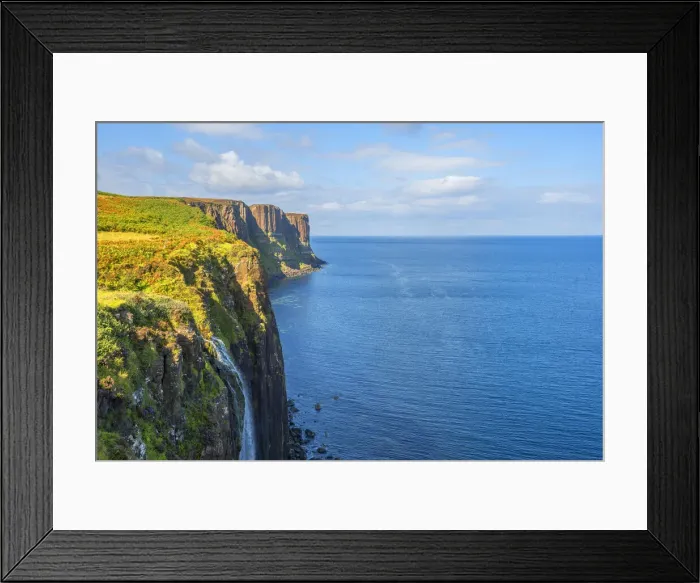 Framed Print : Kilt rock waterfall, Mealt fall, Culnacnoc, Isle of Skye, Inner Hebrides, Highlands Framed Print : Kilt rock waterfall, Mealt fall, Culnacnoc, Isle of Skye, Inner Hebrides, Highlands