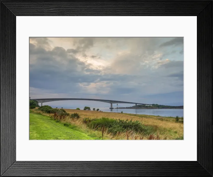 Framed Print : Skye Bridge, Kyleakin, Isle of Skye, Inner Hebrides, Highlands, Scotland, Great Britain Framed Print : Skye Bridge, Kyleakin, Isle of Skye, Inner Hebrides, Highlands, Scotland, Great Britain