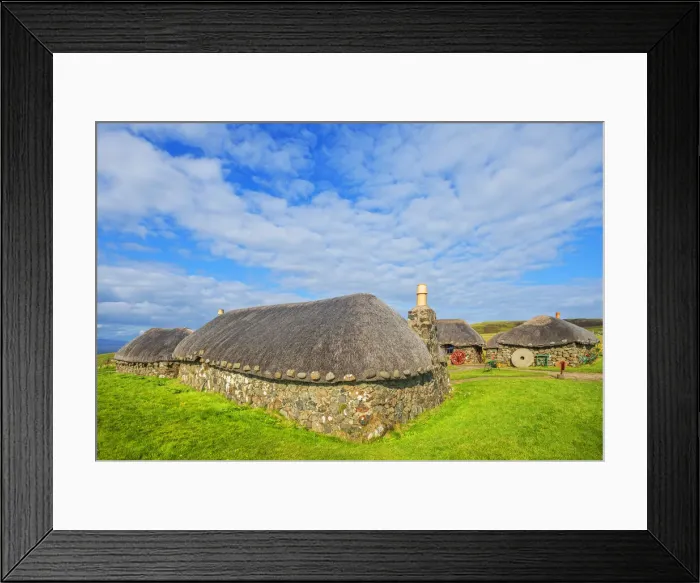 Framed Print : Skye Museum of Island Life, Kilmuir, Isle of Skye, Inner Hebrides, Highlands, Scotland Framed Print : Skye Museum of Island Life, Kilmuir, Isle of Skye, Inner Hebrides, Highlands, Scotland