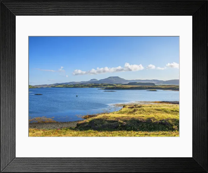 Framed Print : Loch Dunvegan, Isle of Skye, Inner Hebrides, Highlands, Scotland, Great Britain Framed Print : Loch Dunvegan, Isle of Skye, Inner Hebrides, Highlands, Scotland, Great Britain