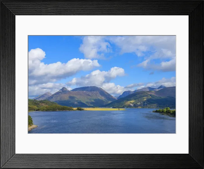 Framed Print : Loch Leven, Ben Nevis, Highlands, Scotland, Great Britain, British Islands Framed Print : Loch Leven, Ben Nevis, Highlands, Scotland, Great Britain, British Islands