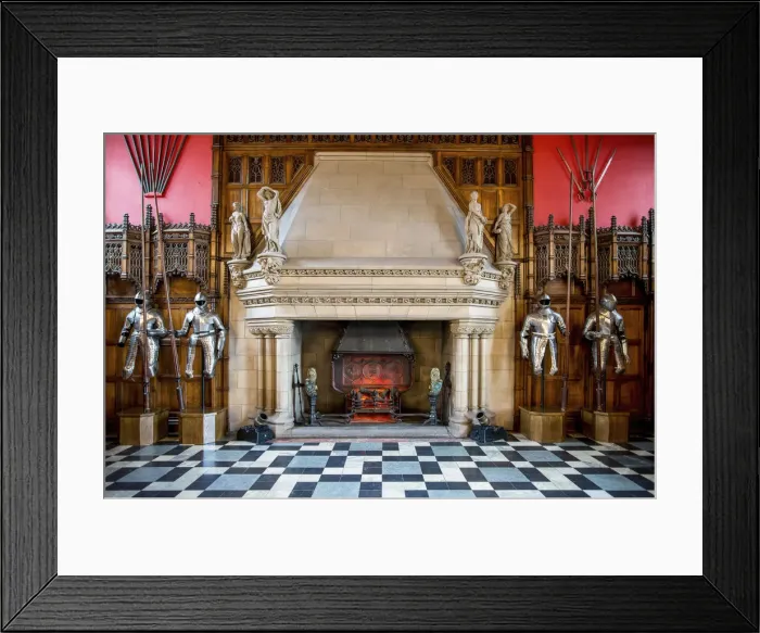Framed Print : Fireplace in the Great Hall at Edinburgh Castle, Edinburgh, City of Edinburgh, Scotland Framed Print : Fireplace in the Great Hall at Edinburgh Castle, Edinburgh, City of Edinburgh, Scotland