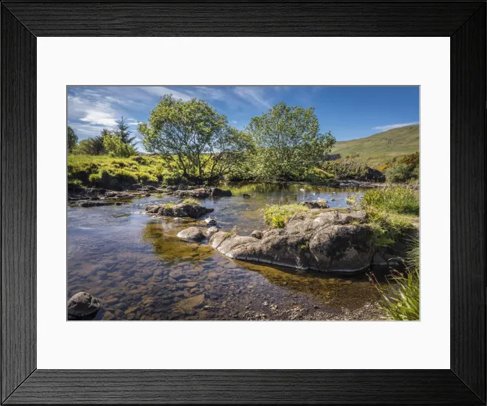 Framed Print : The little Endrick River at the Loup of Fintry, Stirling, Scotland, Great Britain Framed Print : The little Endrick River at the Loup of Fintry, Stirling, Scotland, Great Britain