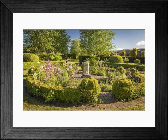 Framed Print : Sundial in Rosneath Walled Garden, Helensburgh, Aryll and Bute, Scotland, Great Britain Framed Print : Sundial in Rosneath Walled Garden, Helensburgh, Aryll and Bute, Scotland, Great Britain