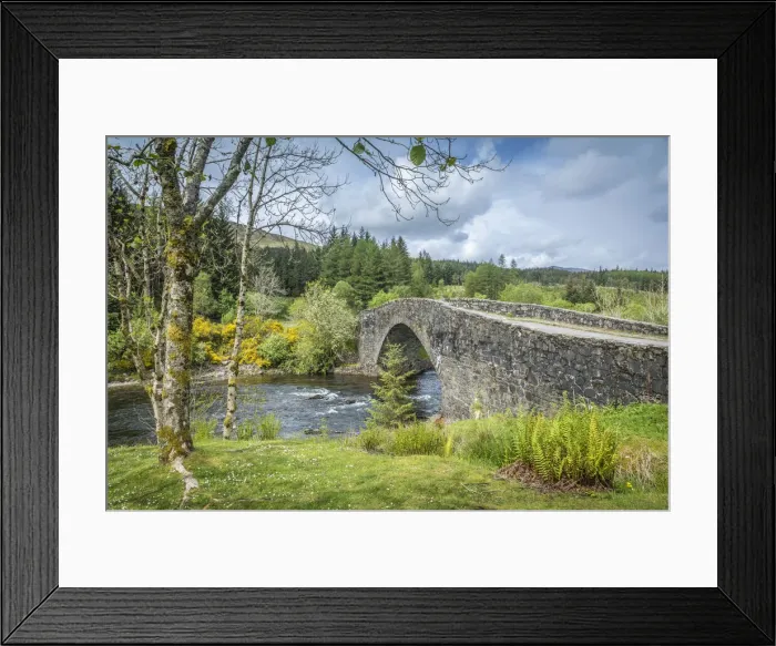 Framed Print : Old Bridge over the River Orchy, Bridge of Orchy, Aryll and Bute, Scotland, Great Britain Framed Print : Old Bridge over the River Orchy, Bridge of Orchy, Aryll and Bute, Scotland, Great Britain