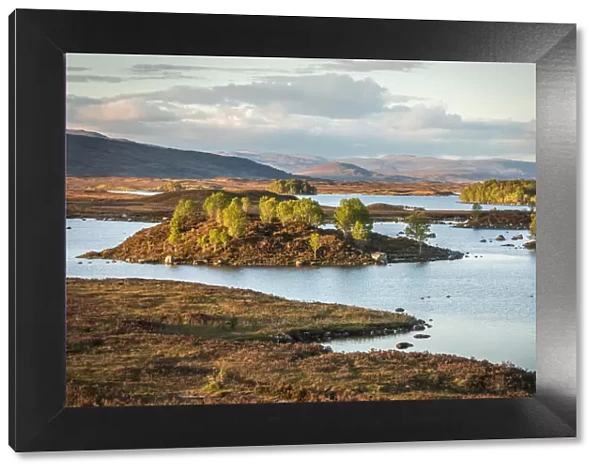 View of Loch Ba, Rannoch Moor, Aryll and Bute, Scotland, Great Britain
