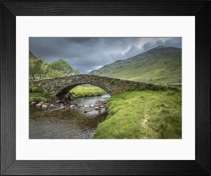 Framed Print : Butter Bridge over the River Kinglas Water, Cairndow, Aryll and Bute, Scotland Framed Print : Butter Bridge over the River Kinglas Water, Cairndow, Aryll and Bute, Scotland