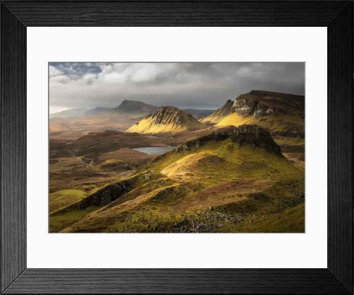Framed Print : Rocks of Quiraing, Trotternish Peninsula, Isle of Skye, Highlands, Scotland Framed Print : Rocks of Quiraing, Trotternish Peninsula, Isle of Skye, Highlands, Scotland